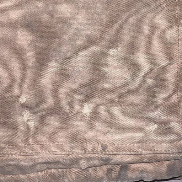 Mens Large Carhartt FR Insulated Bomber Jacket Brown Distressed Thrashed Tan - Picture 8 of 16